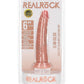 Shots Toys | REALROCK Realistic Slim Dildo without Balls - Flesh 15.5cm (6") Dong