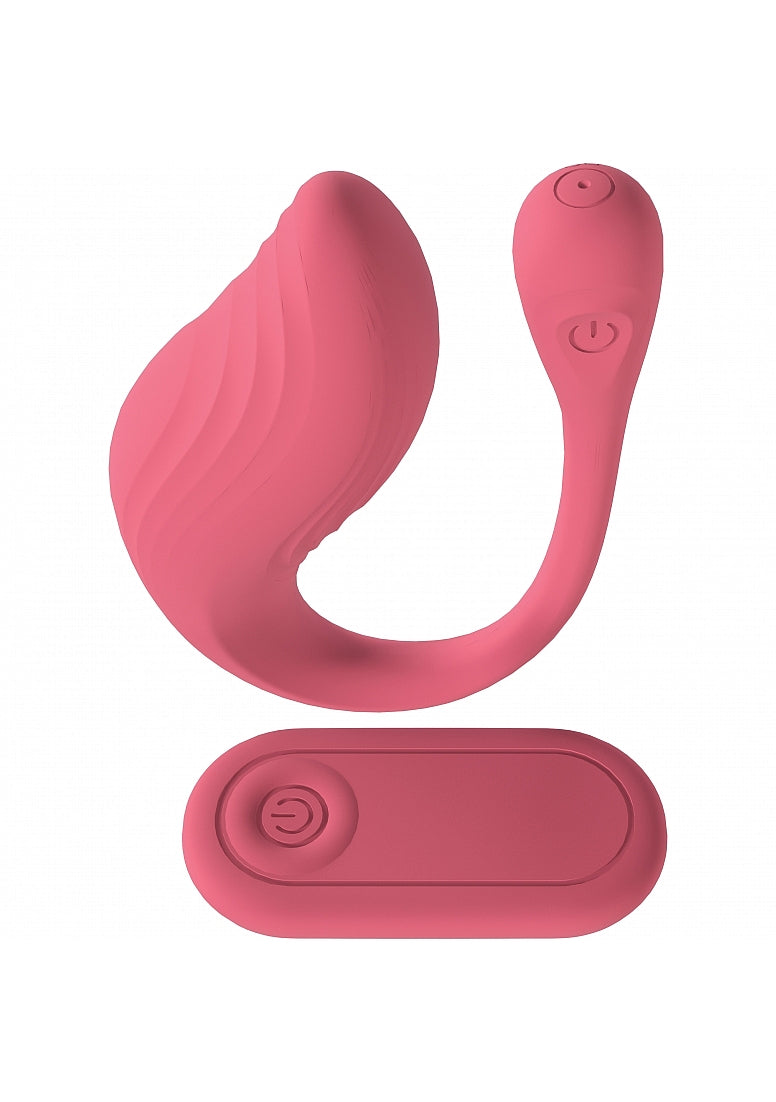 Shots Toys | LOVELINE Velvet G-Spot - Remote Controlled G-Spot Massager - Pink