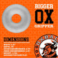 OxBalls BIG OX thick blubbery cockring COOL ICE