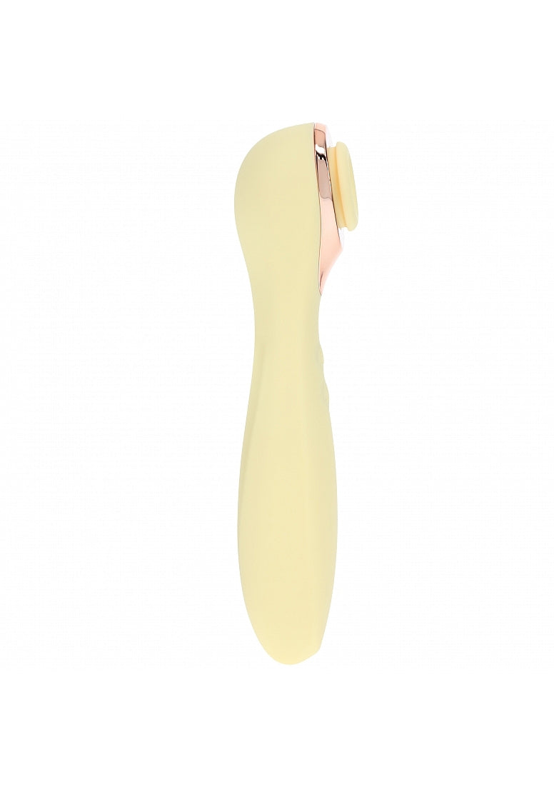 Shots Toys | LOVELINE Darling - AirTapTech Tapping Sucking Vibrator - Yellow