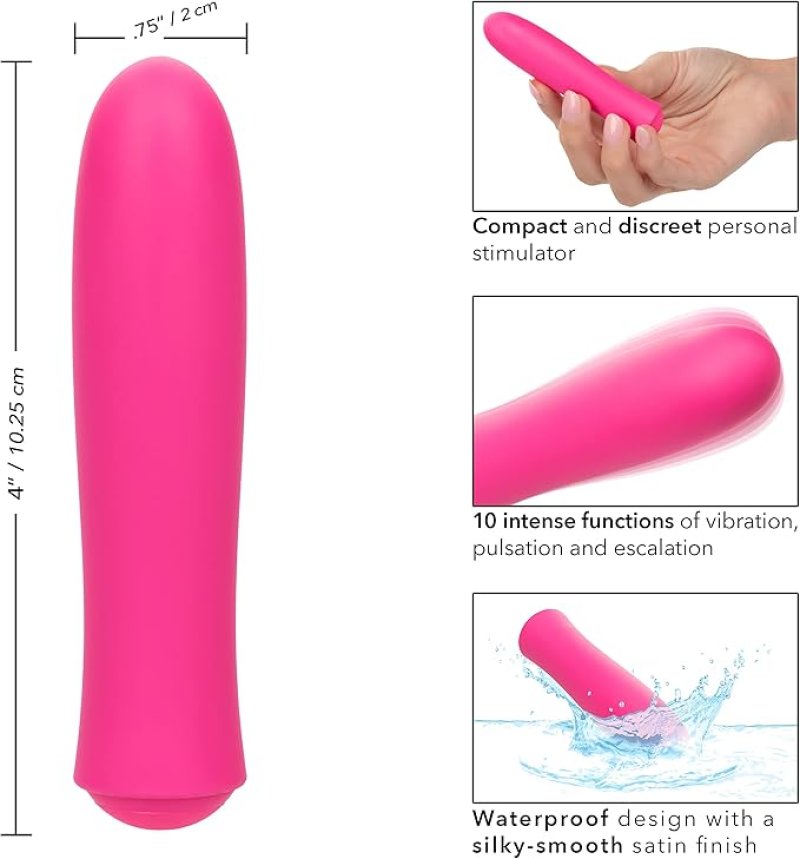 Calexotics Kyst T.C.B. “Taking Care of Business” Mini Massager - Pink