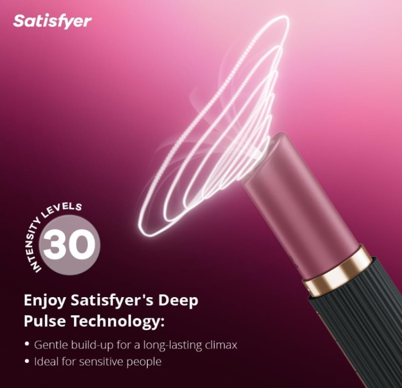 Satisfyer Pro 2 Kiss - Mini Travel 3D Air Pulse Vibrator