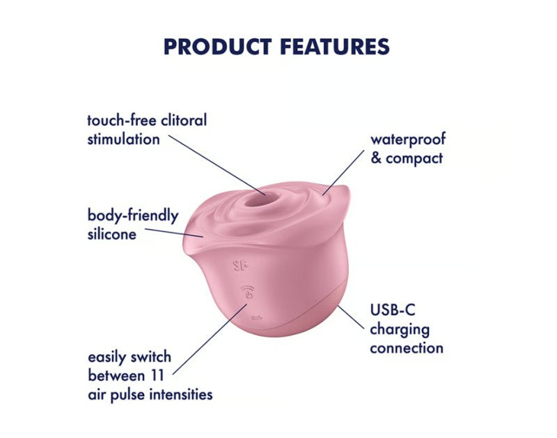 Satisfyer Floral Dream - Air Pulse Clitoral Stimulator Pink