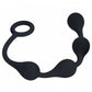 Shots Toys | LEVELZ - Waterdrop Silicone Anal Balls - S - 20mm - Black