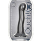 Shots Toys | OUCH! Ultra Soft Curvy G-Spot Dildo - 7" / 17 cm - Gun Metal