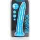 Shots Toys | REALROCK 25cm Slim Glow in the Dark Neon - Blue (9") Dildo Dong