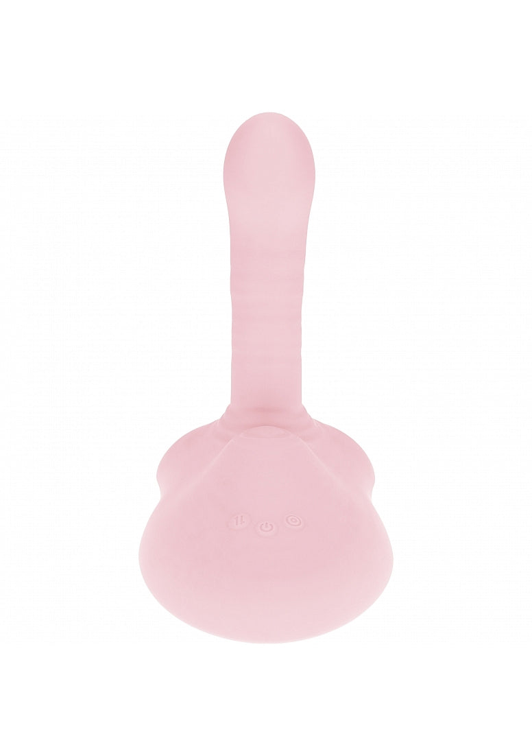 Shots Toys | LOVELINE Satisfaction - Grinder Thrusting Pulse Wave Vibrating Pad - Pink
