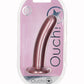 Shots Toys | OUCH! Smooth G-Spot Dildo - 6" / 14.5 cm - Rose Gold