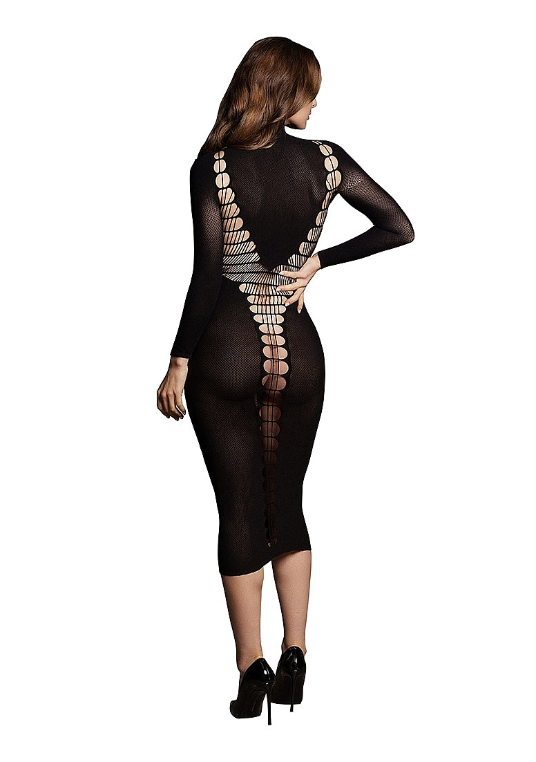Le Desir Shade - Shade - Carme XI - Dress with Turtleneck Black Size OS