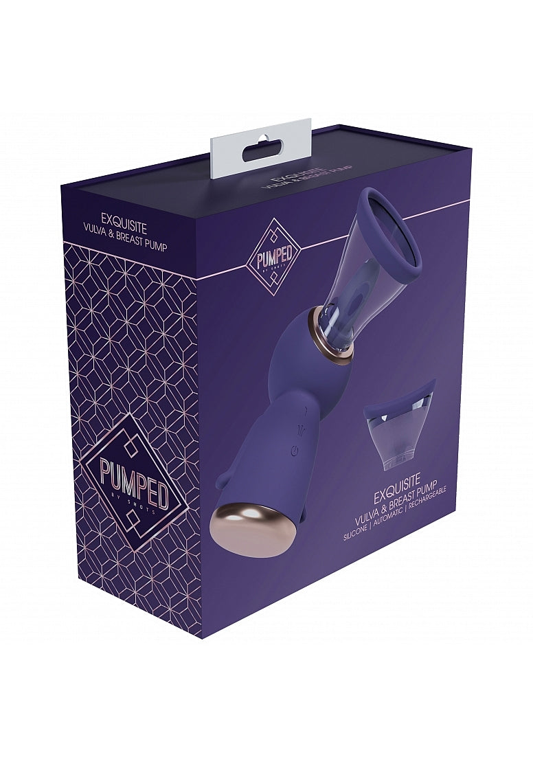 Shots Toys | PUMPED Exquisite Vulva & Breast Pump - Purple