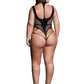 Le Desir Shade - Cyllene XLVIII - Body with Turtleneck Black Size OSX