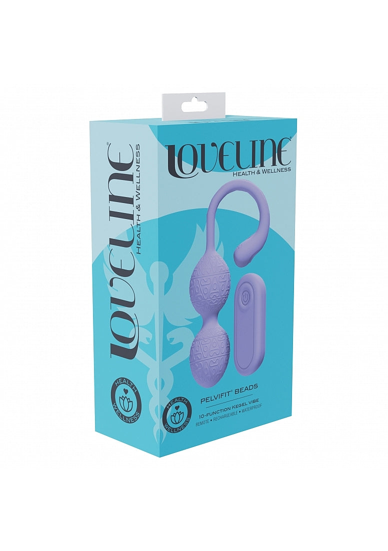 Shots Toys | LOVELINE PelviFit - Remote Control Beads Kegel Vibrator - Lavender