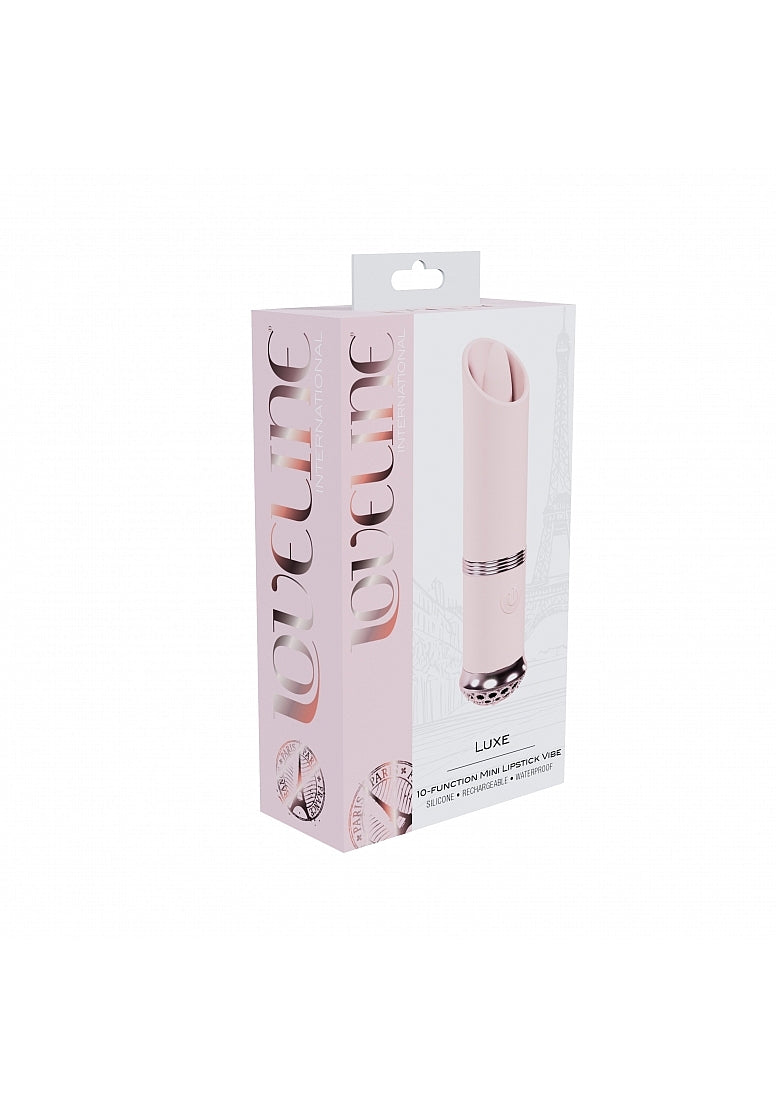 Shots Toys | LOVELINE Luxe - Mini Lipstick Vibe Vibrator - Pink