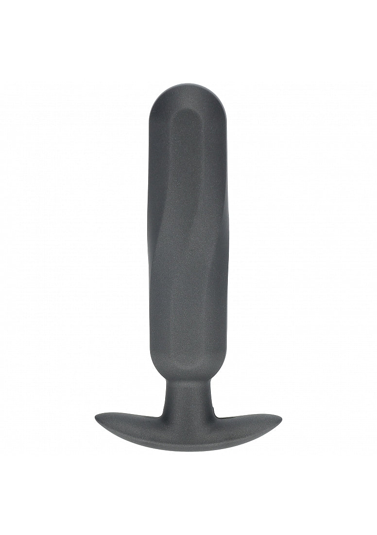 Shots Toys | Ouch! - Oblong Anal Plug - Silicone - Gun Metal