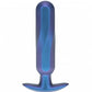 Shots Toys | Ouch! - Oblong Anal Plug - Silicone - Metallic Blue