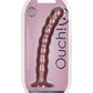 Shots Toys | OUCH! Beaded G-Spot Dildo - 8" / 20.5 cm - Rose Gold