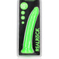 Shots Toys | REALROCK 28cm Slim Glow in the Dark Neon - Green (10") Dildo Dong