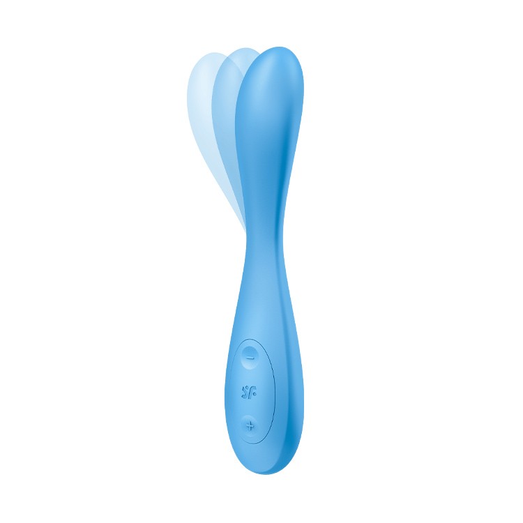 Satisfyer G-Spot Flex 4+ Multi Vibrator Blue (App)