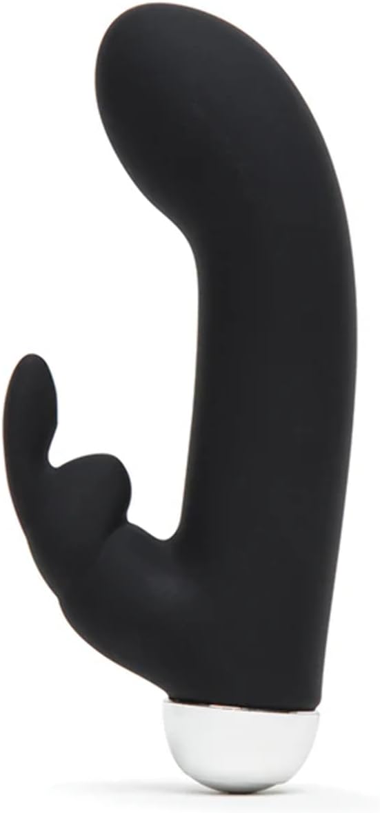 Fifty Shades of Grey Greedy Girl Rechargeable Mini Rabbit Vibrator Black