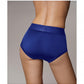 Shots Toys | OUCH! Vibrating Strap-on Boxer - Royal Blue - Size XS/S