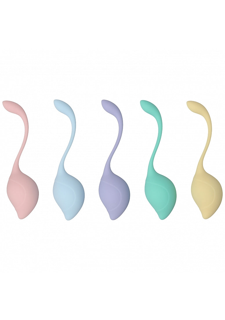 Shots Toys | LOVELINE PelviFit - Stem Kegel Kit - Set of 5 Multicolor