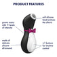 Satisfyer Penguin Air-Pulse Clitoral Stimulator Black