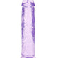 Shots Toys | REALROCK Crystal Clear 8" Straight Dildo No Balls - Purple