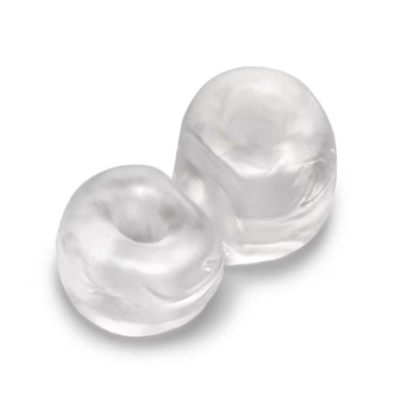 COTR | B-Vibe Stretch-Tech Double Barrel - Ultra Stretchy Cock Ring & Ball Stretcher