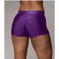 Shots Toys | OUCH! Vibrating Strap-on Boxer - Purple - Size M/L