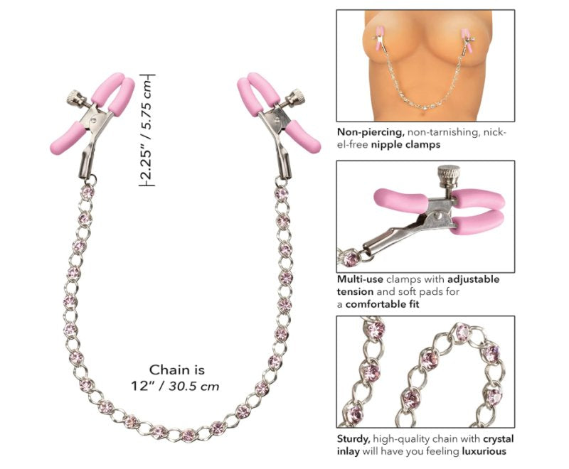 Calexotics First Time Crystal Nipple Teasers