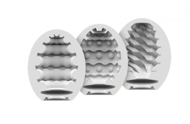 Satisfyer Masturbator Eggs - Mixed 3 Pack #1
