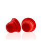 Hunkyjunk Nano Nips “Just The Tip” Nipple-Nubs Nipple Suckers Red