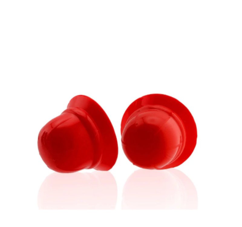 Hunkyjunk Nano Nips “Just The Tip” Nipple-Nubs Nipple Suckers Red
