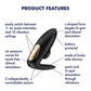 Satisfyer Pro 4 Couples - Battery Series - U-Shaped Couples Vibe with Air Pulsation - Black