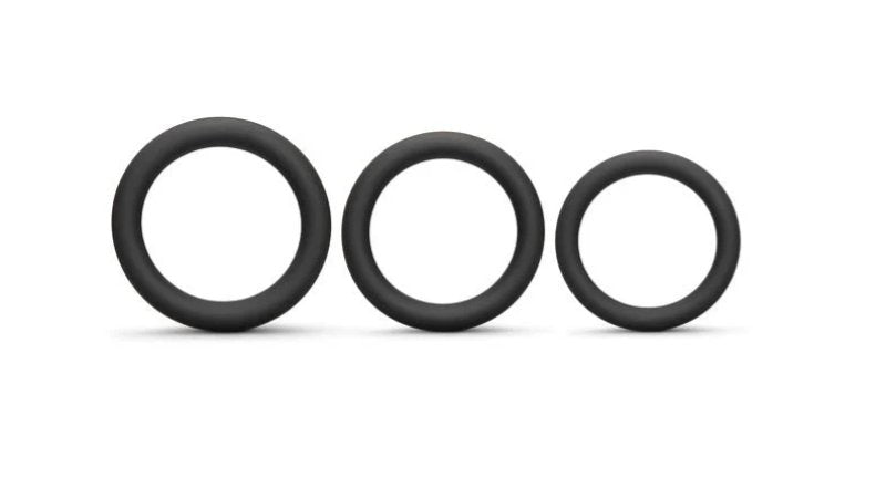 COTR | B-Vibe Snug Ring Lite - 3-Pack Snug Fit Silicone Cock Ring
