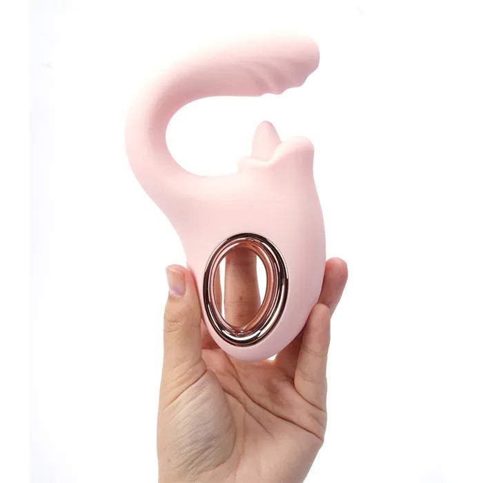 Maia Toys | Maia JAYLEE - Pink USB Rechargeable Dual Motor Vibrator