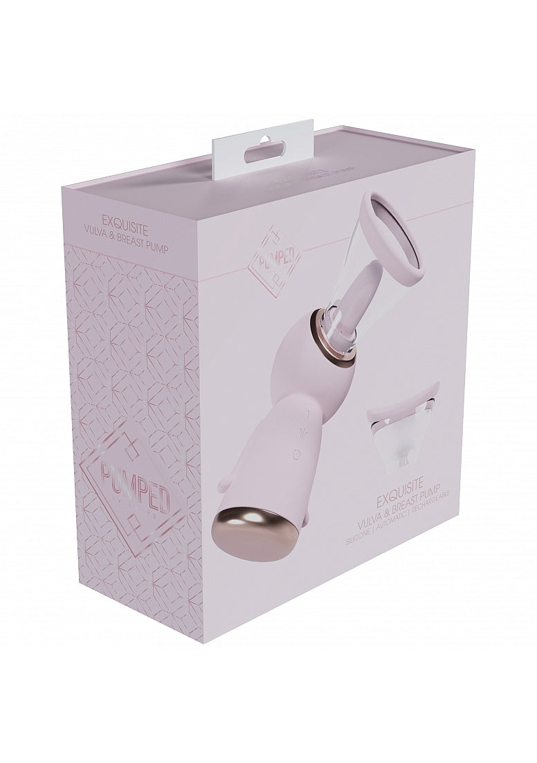 Shots Toys | PUMPED Exquisite Vulva & Breast Pump - Pink