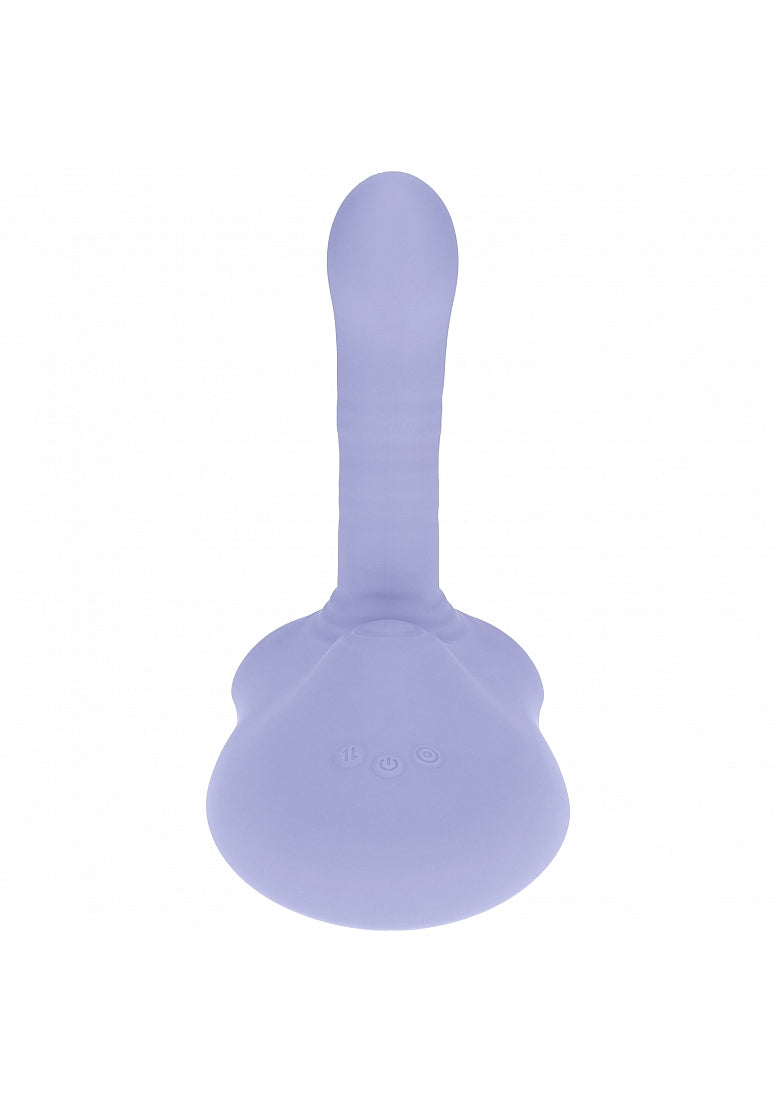 Shots Toys | LOVELINE Satisfaction - Grinder Thrusting Pulse Wave Vibrating Pad - Purple