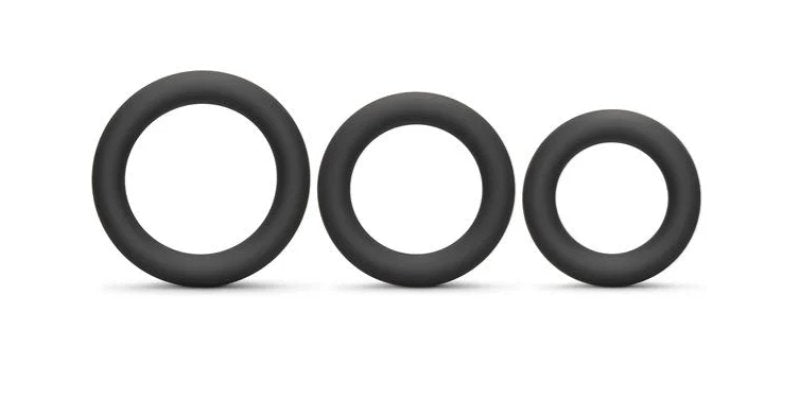 COTR | B-Vibe Snug Ring Swole - 3-Pack Snug Fit Thick Silicone Cock Ring
