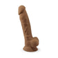 Adrien Lastic Silexd 7" Model 1 Realistic Silicone Dildo - Caramel