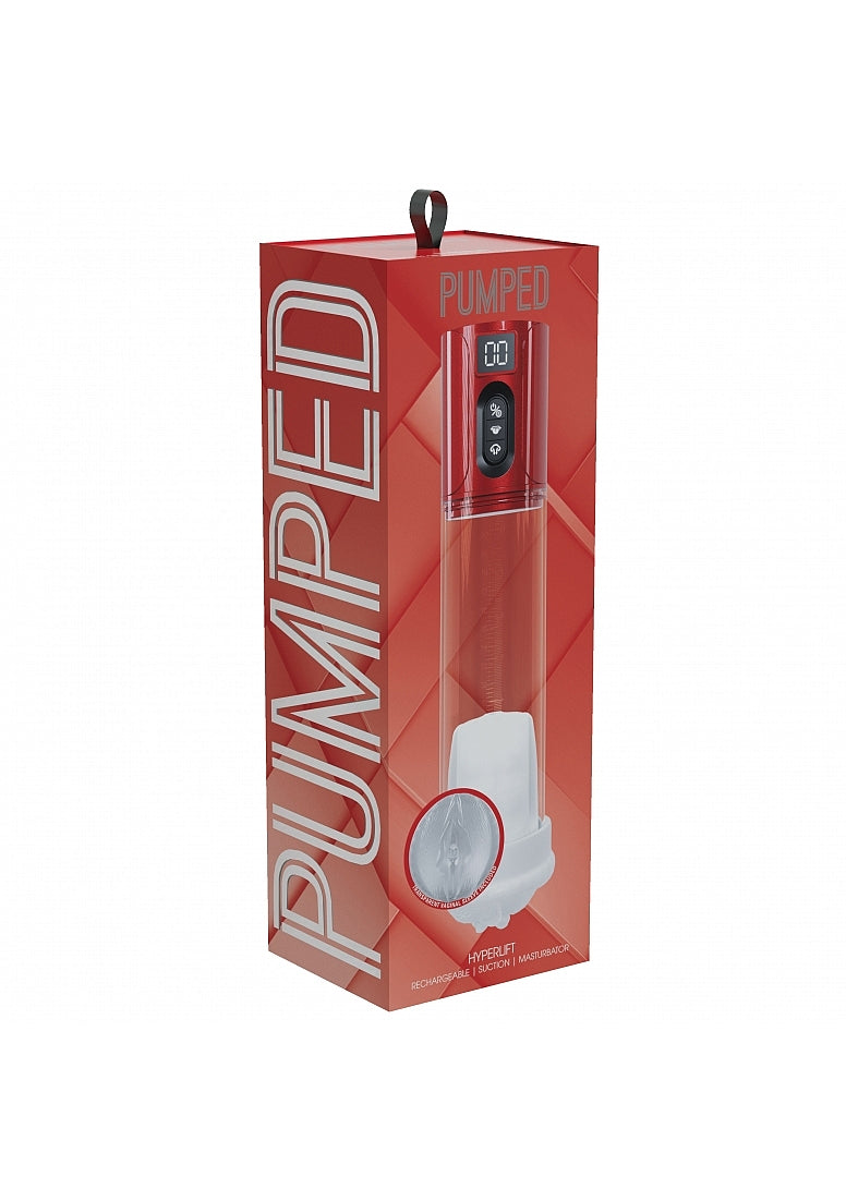 Shots Toys | PUMPED HyperLift - Suction Masturbator Pump - Metallic Red