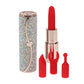 Shot Toys | LOVELINE Sparkle Lipstick Vibrator - Red