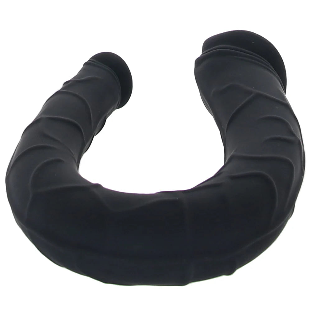 Calexotics Boundless™ AC/DC Double Ended Dong Dildo Black