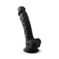 Adrien Lastic Silexd 9" Model 1 Realistic Silicone Dildo - Black