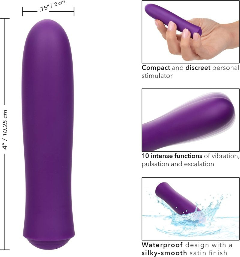 Calexotics Kyst T.C.B. “Taking Care of Business” Mini Massager - Purple
