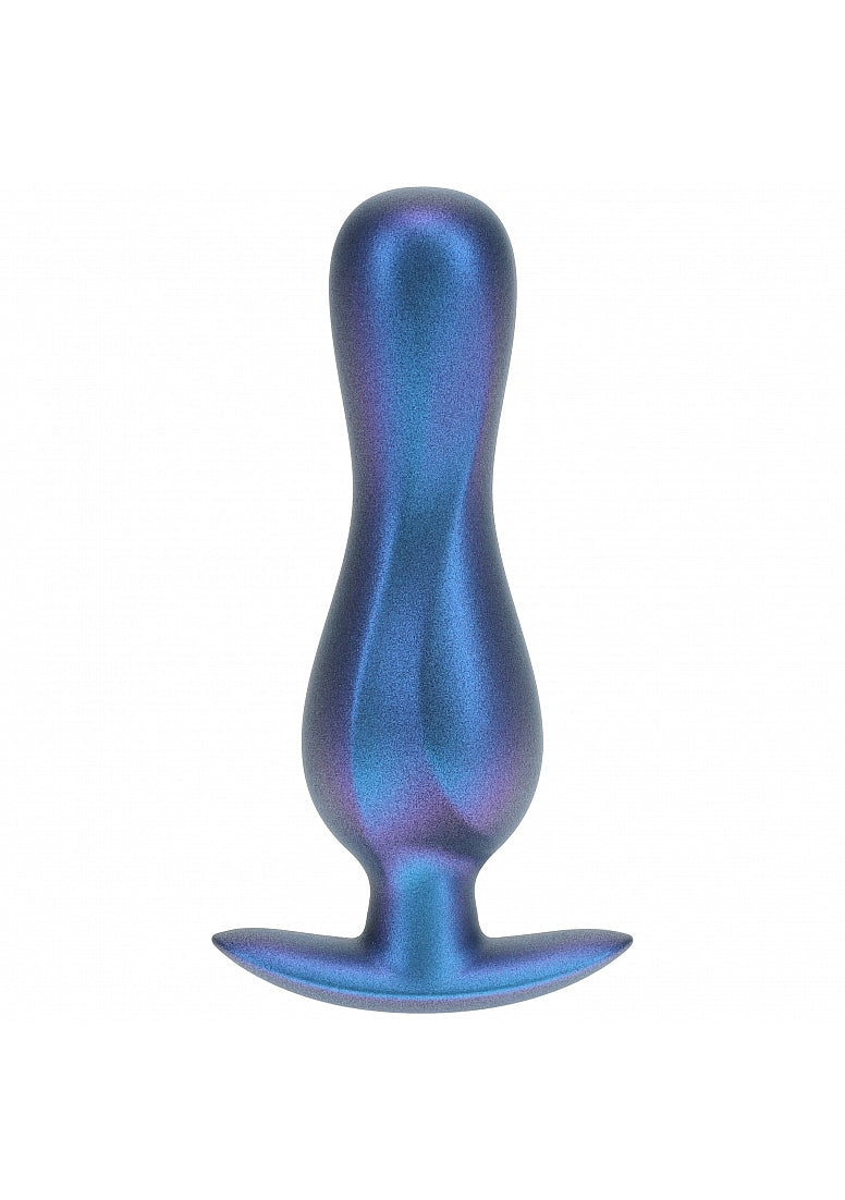 Shots Toys | OUCH! Curvy Anal Plug - Metallic Blue