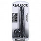 Shots Toys | REALROCK - Realistic Extra Long Dildo with Balls 15" / 38.1cm - Black