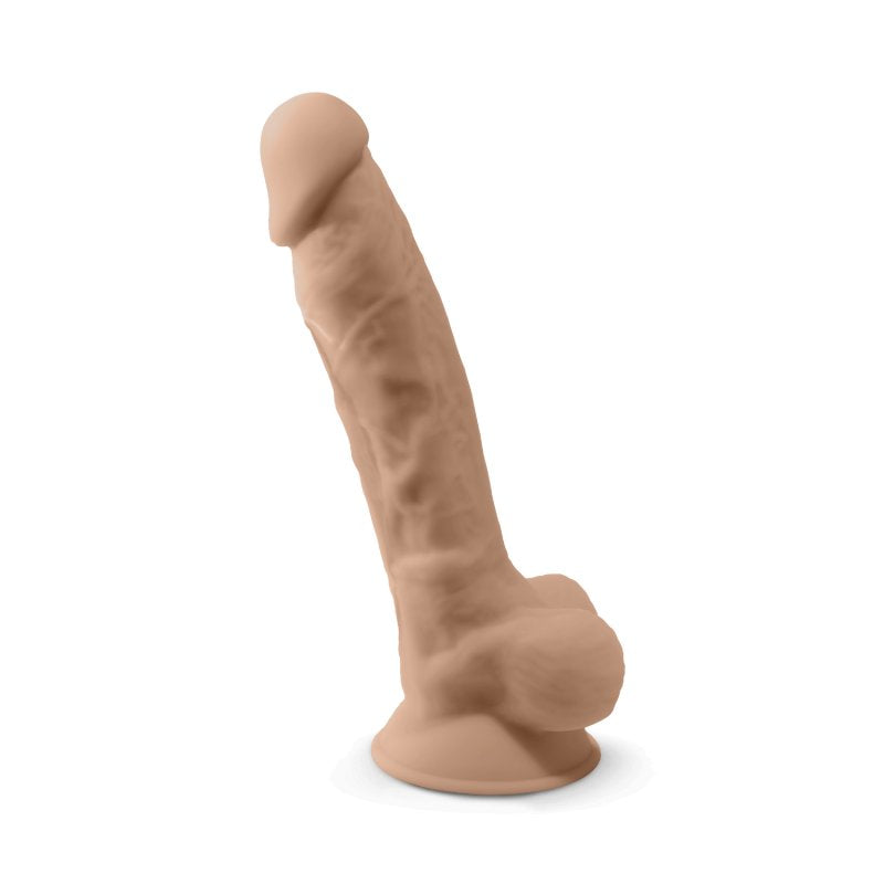 Adrien Lastic Silexd 8" Model 1 Realistic Silicone Dildo - Flesh