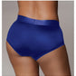 Shots Toys | OUCH! Vibrating Strap-on Boxer - Royal Blue - Size XL/XXL