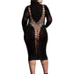 Le Desir Shade - Shade - Carme XI - Dress with Turtleneck Black Size OSX